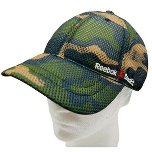 Reebok Crossfit Camo Snapback Adjustable Hat M-58